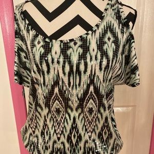 Sequin top